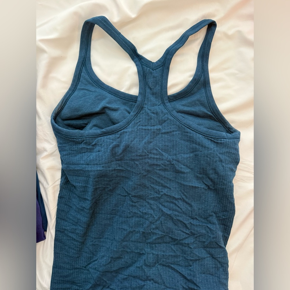 Lululemon Athletica Teal Racerback Tank